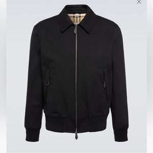 BURBERRY LONDON WINDBREAKER MOTOR JACKET BLACK M SIZE NEW